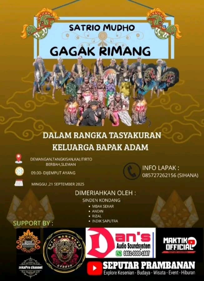 SATRIO MUDHO GAGAK RIMANG