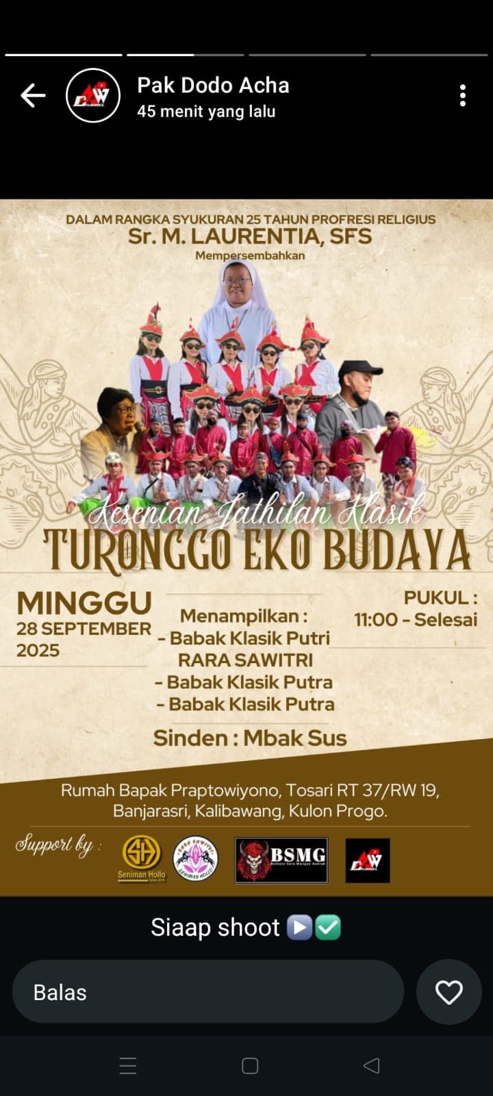 Jathilan turonggo eka budoyo