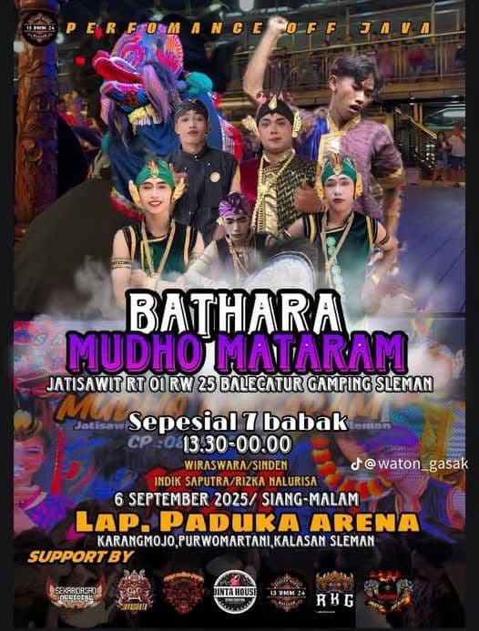 Jathilan Bathara Mudho Mataram