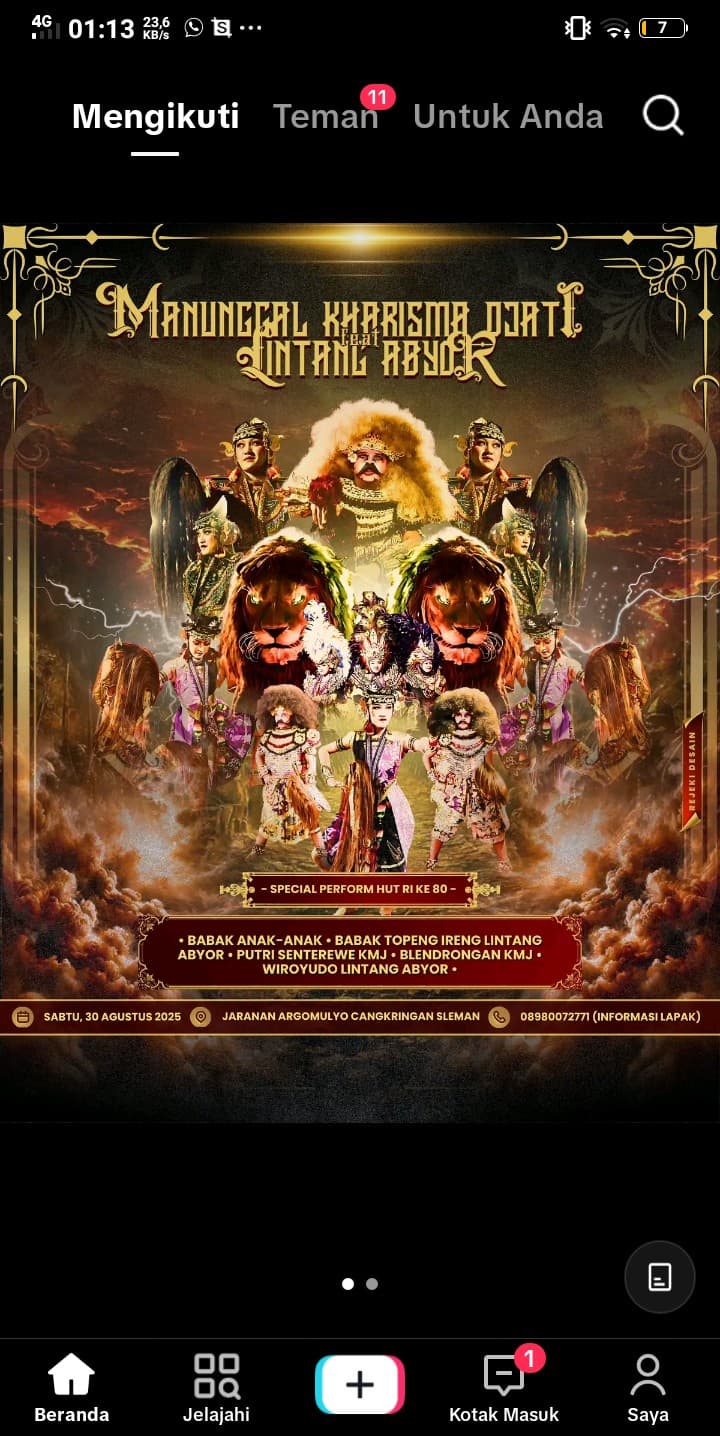 Manunggal Kharisma Djati feat SENJALA