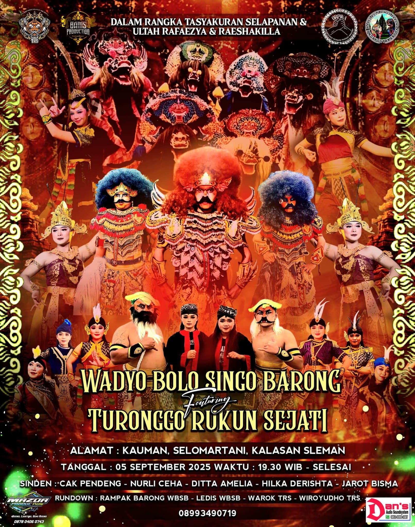 Wadyo Bolo Singo Barong Ft. Turonggo Rukun Sejati