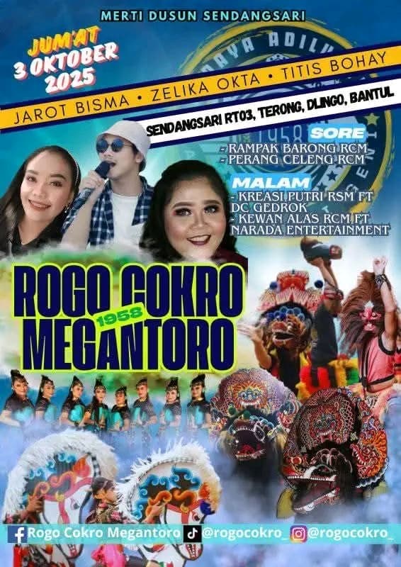 ROGO COKRO MEGANTORO 1958