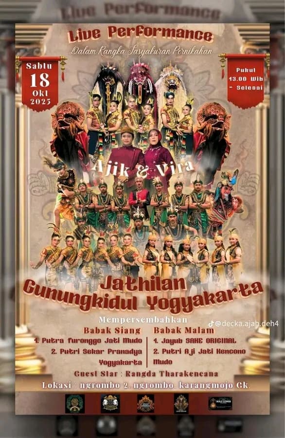 JATHILAN GUNUNGKIDUL YOGYAKARTA